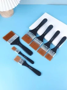 1pc Polyamide Paint Brush, Professional Multi-Purpose Oil Painting Brush For Fine Detailing, Art Painting Back To School,Back To School,School Supplies