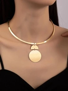 Choker tròn quyến rũ - Vàng - Xem 5