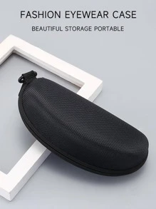 1 hộp đựng kính đi bộ đường dài màu đen - màu đen - Xem 2