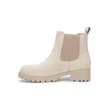 Women's Chelsea Ankle Boots Pull-On Booties For Women - Màu be - Xem 4