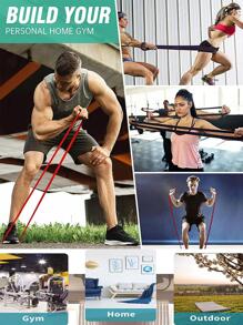 Dây kháng lực TPE Fitness - Màu vàng - Xem 3