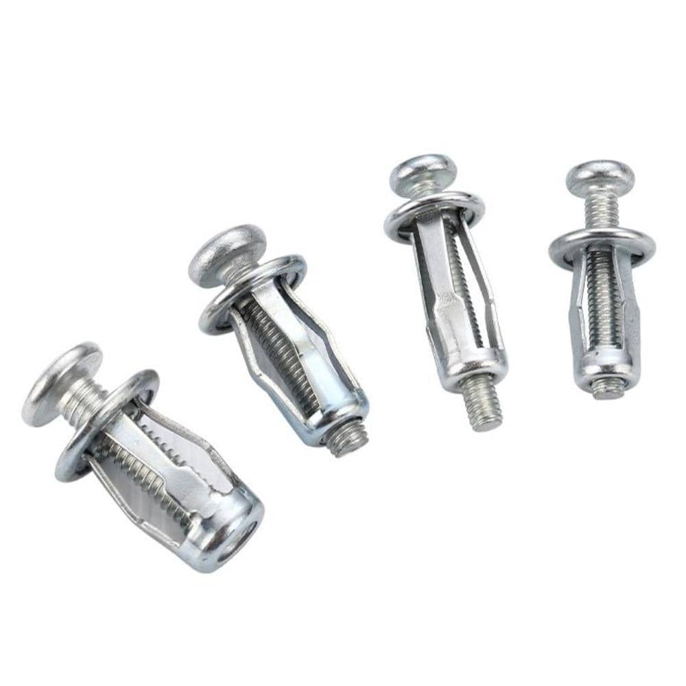 15pcs-m4-m5-m6-m8-petal-rivet-lock-nuts-with-screw-fixed-license-plate