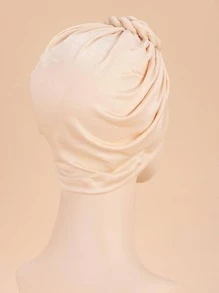 Knot Decor Head Wrap - Beige - View 2