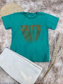 Women T-Shirts - Màu xanh lam - Xem 4