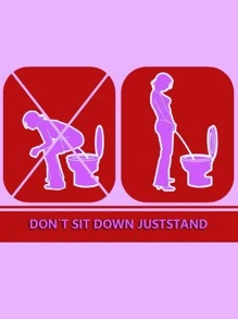 1pc Pink Plastic Portable Camping Urinal - Pink - View 8