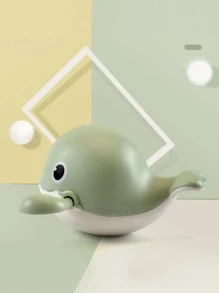 1入組兒童鯨形浴室玩具 - 綠色 - 查看 1