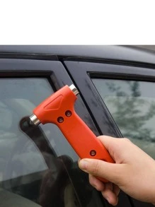 1 cái Búa khẩn cấp trơn - Đỏ - Xem 2