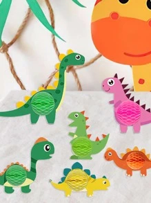 10 bóng tổ ong hình khủng long - Nhiều màu - Xem 1