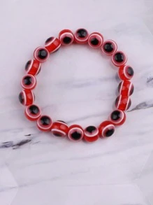 邪惡之眼裝飾串珠手鏈