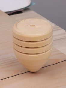 1入組木頭陀螺帶鞭子