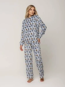 Women Two-piece Outfits - Grey - View 1