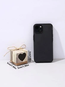 Set Of 6 Love Themed Gift Wrapping Boxes - Black - View 5