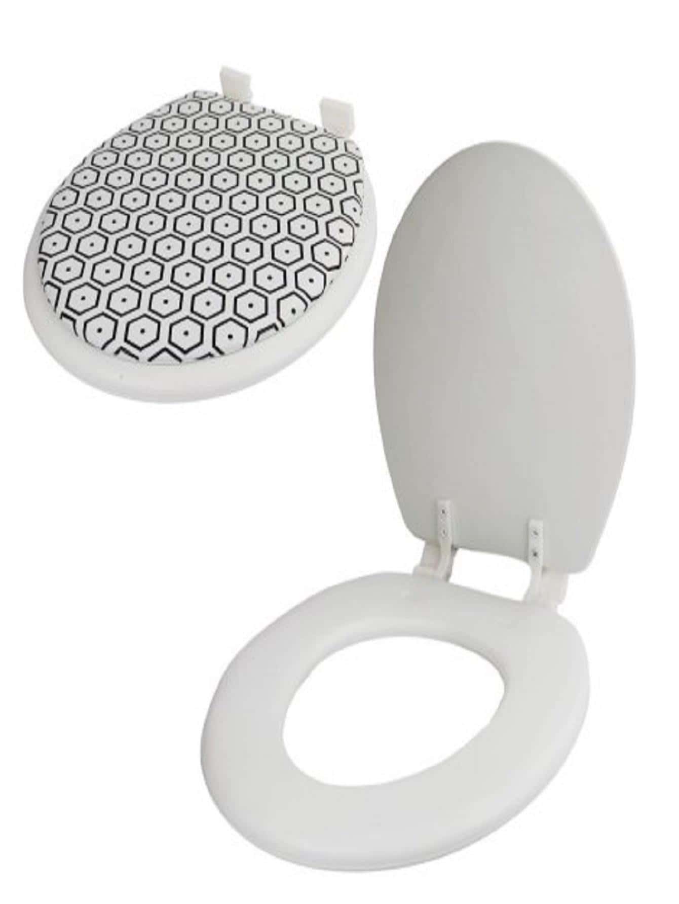 Toilet Seat Covers - 黑與白 - 查看 1