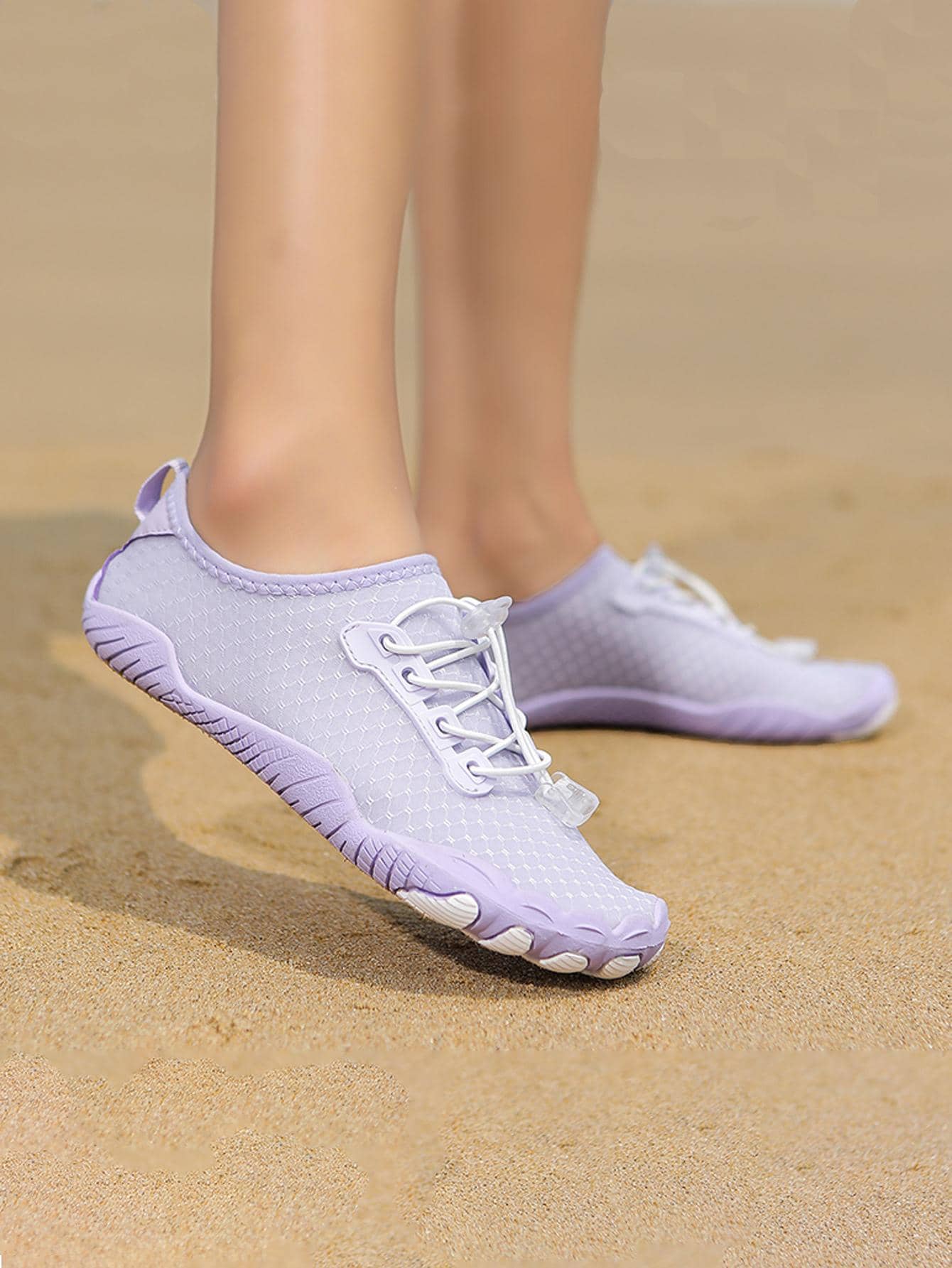Giày Creek Thiết kế dây rút tối giản dành cho nữ, Giày thể thao ngoài trời dưới nước - Màu tím - Xem 1