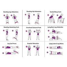 1入組TPE健身反抗戒指 - 黃色 - 查看 11