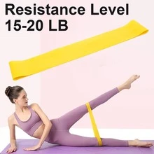 1入組TPE健身反抗戒指 - 黃色 - 查看 2