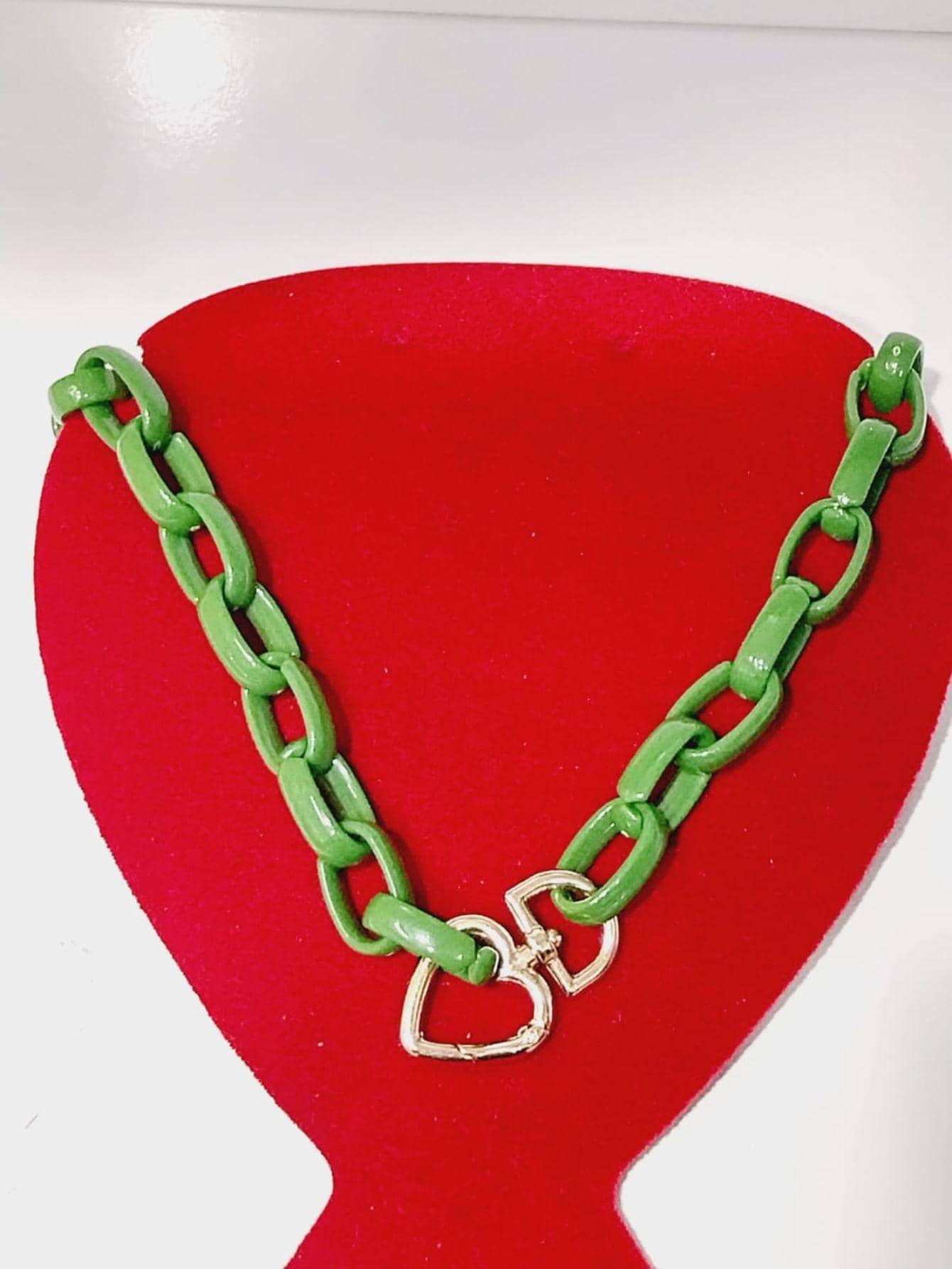 Chain Necklaces - xanh quân đội - Xem 1
