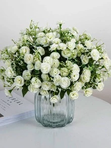 人造花束 - 白色 - 查看 2