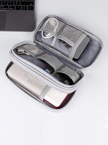 1 túi lưu trữ cáp dữ liệu di động - màu đen - Xem 3