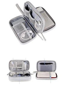 1 túi lưu trữ cáp dữ liệu di động - màu đen - Xem 7