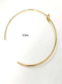 Knot Decor Cuff Choker