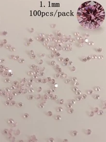 100入組/套粉色DIY首飾配件 - 淺粉色 - 查看 7