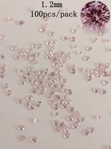 100入組/套粉色DIY首飾配件 - 淺粉色 - 查看 6