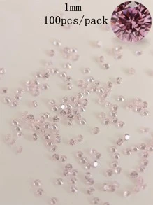 100入組/套粉色DIY首飾配件 - 淺粉色 - 查看 8