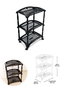 Racks & Holders - 黑色 - 查看 2