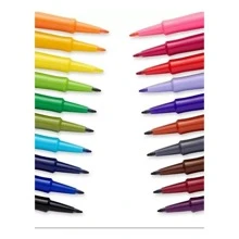 Boligrafos Sharpie Flair Paper Mate 20 Piezas Colores PAPER MATE Sharpie Flair - Negro - Ver 2