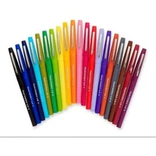 Boligrafos Sharpie Flair Paper Mate 20 Piezas Colores PAPER MATE Sharpie Flair - Negro - Ver 3