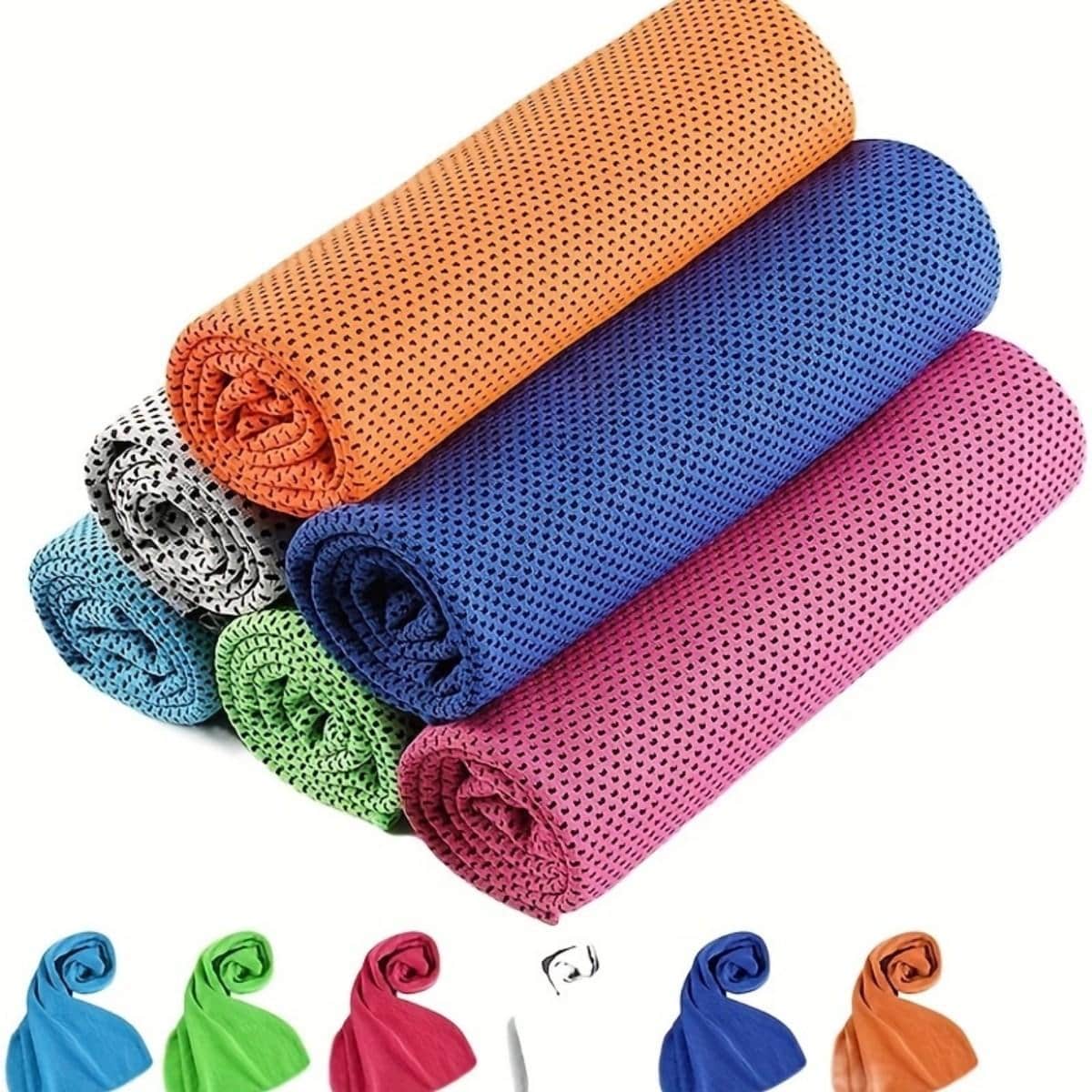 1入組多用途運動毛巾 - 玫紅色 - 查看 1