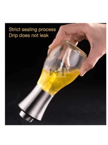 Dispensador de Aceite en Spray 200ml de Cristal y con Tapa - transparente - Ver 5