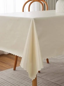 1 Pieza Mantel Impermeable Con Revestimiento De Tpu, Para Comedor, Cubierta De Mesa Cuadrada Y Rectangular De Tela Con Forma