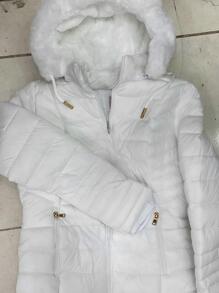Women Down Coats - trắng - Xem 1