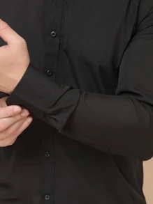 Men Shirts - Black - View 7