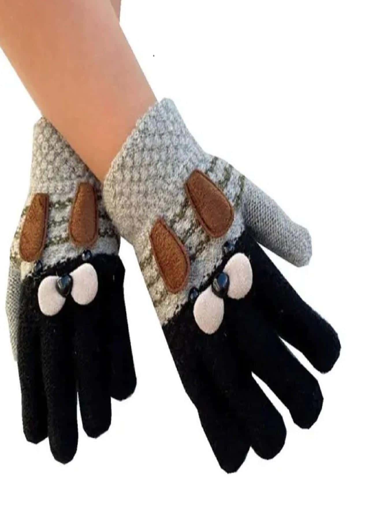 Baby & Kids Gloves - 黑色 - 查看 1