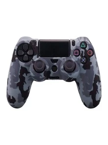Silicone Case Compatible With PS4 Controller Military Gray - Grey - View 2