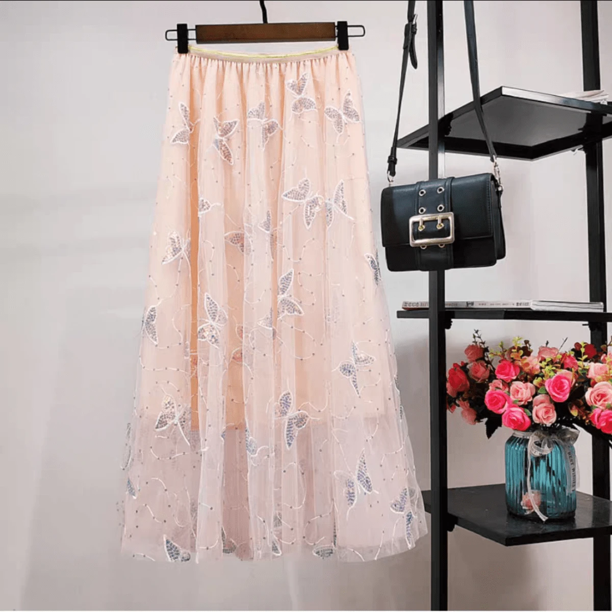 Vestido larga para mujer modelo 2023 NUEVO - Rosa - Ver 1