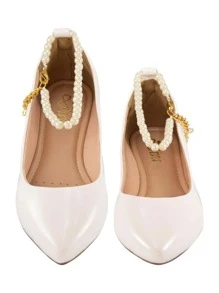 Women Wedges & Flatform - trắng - Xem 2