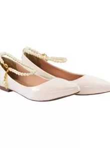 Women Wedges & Flatform - trắng - Xem 5