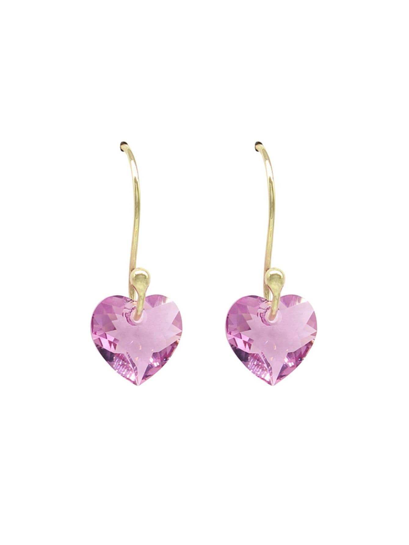 Pendant With Heart Design Chain And 925 Silver, Choose Color. - Hồng - Xem 3