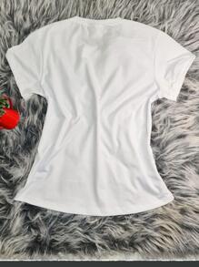 Women T-Shirts - trắng - Xem 5