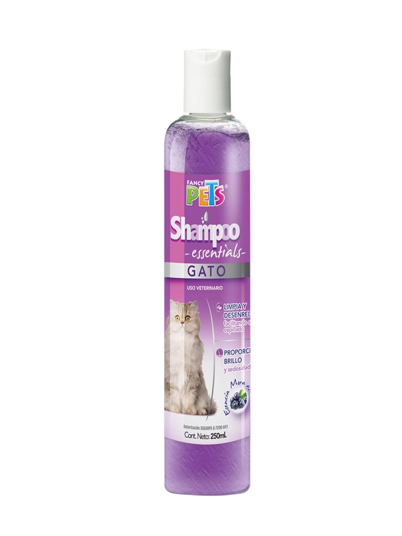 Cat Shampoo 250 Ml - 紫色 - 查看 1