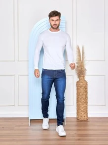 Men T-Shirts & Tanks - 白色 - 查看 3