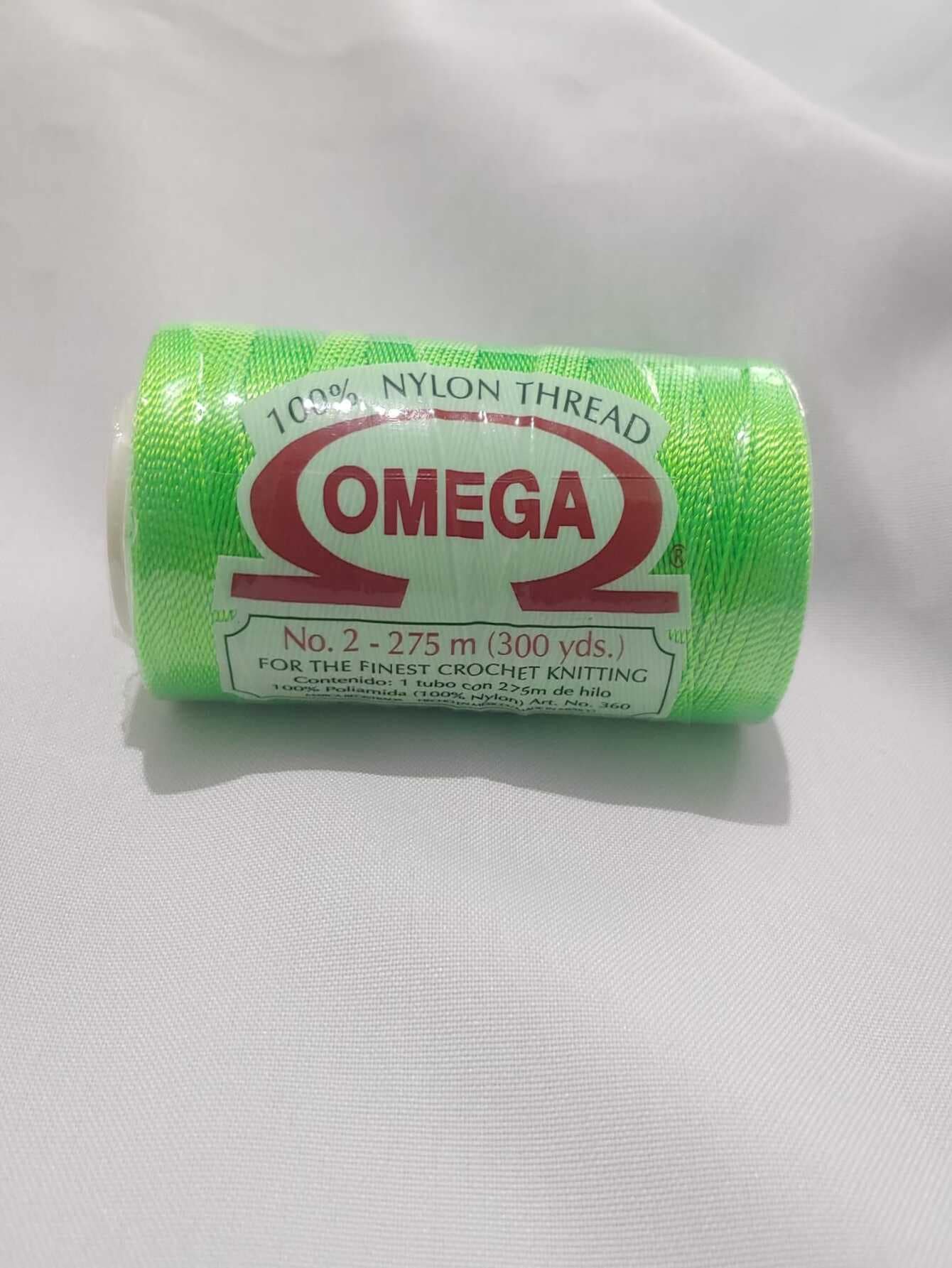 100% Nylon Thread Spool For Fine Knitting No. 2 - 綠色 - 查看 1