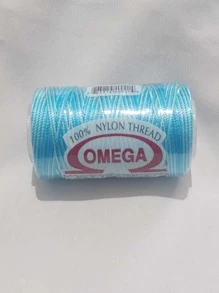 100% Nylon Thread Spool For Fine Knitting No. 2 - Blue - View 1