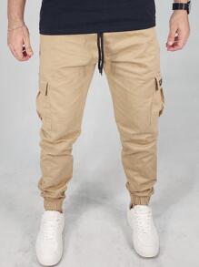 Men Pants - Caqui - Ver 2