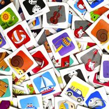 Memorama Infantil Juego de Memoria Niños Novedades Montecarlo - Amarillo - Ver 5