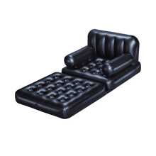 Sillon Inflable Sofá Hinchable de aire Cama Plegable Multiusos 4 En 1 Bestway - Negro - Ver 1